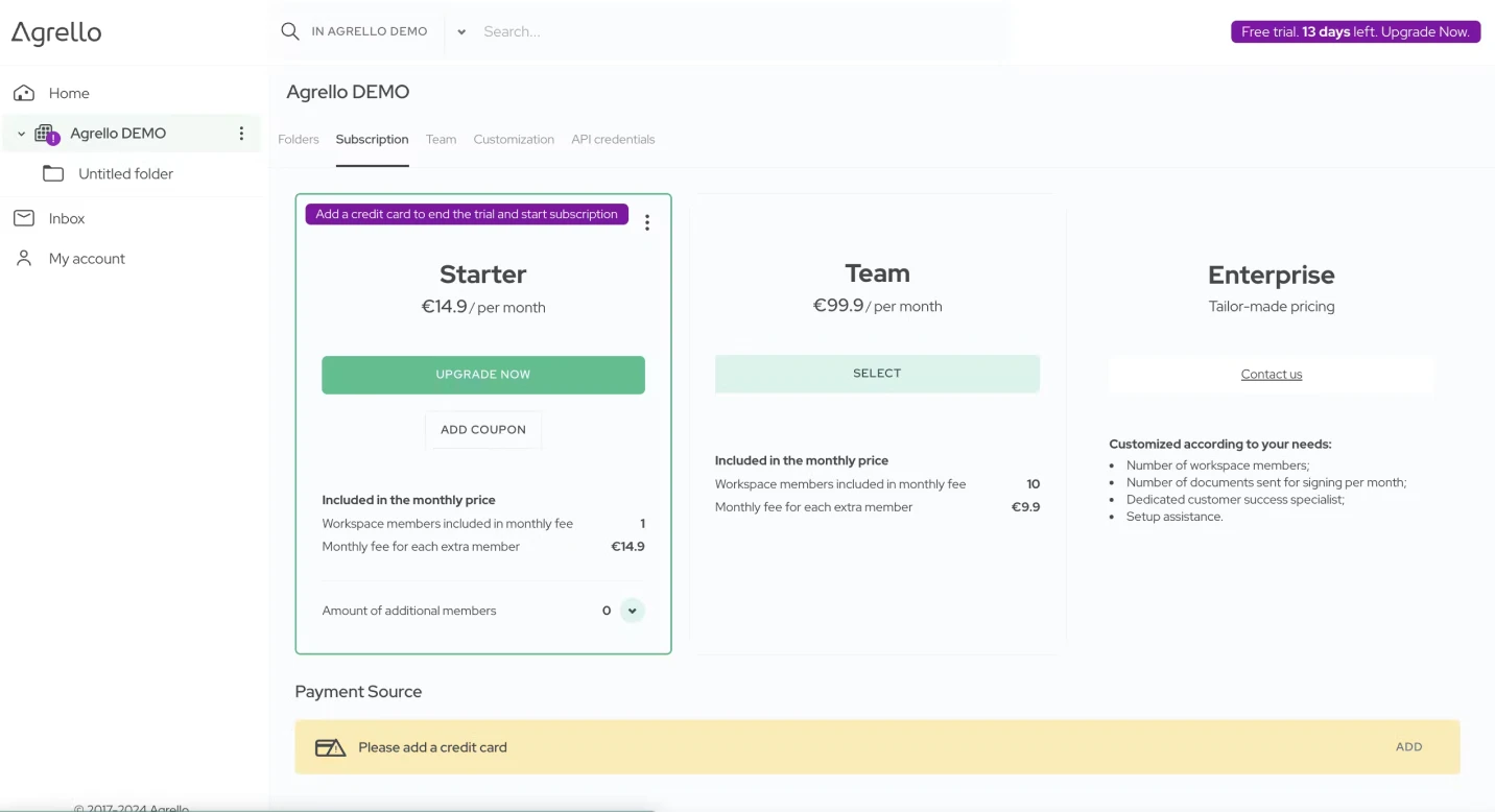 Sāc savu bezmaksas izmēģinājumu - kredītkarte nav nepieciešama