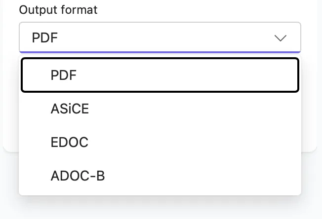 Параметри формату виведення
