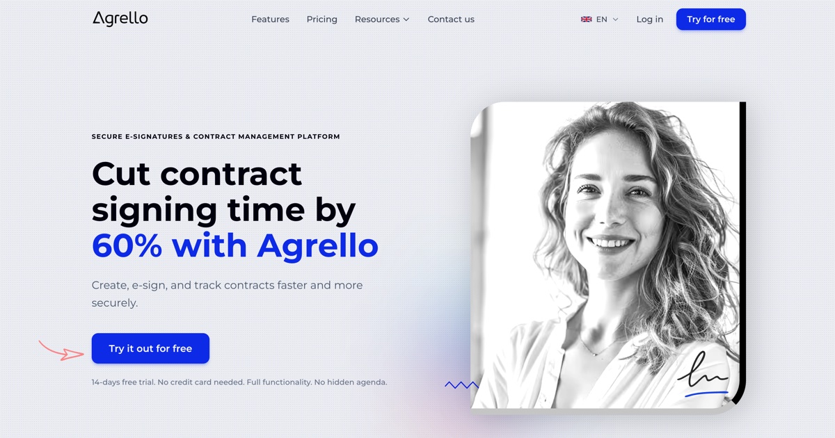 Agrello - E-Signatures & Contract Management